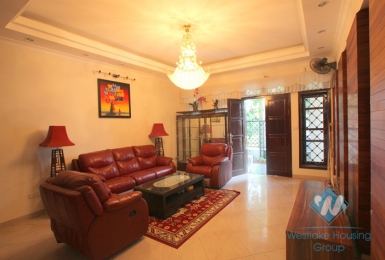House with nice design for rent in Ciputra, Tay Ho, Hanoi- fully furnished